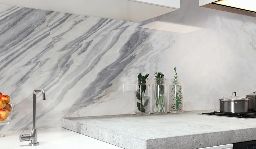 Мрамор Smoky White